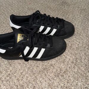 Adidas Classic Black and White Shoes